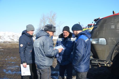 В районе начались техосмотры сельскохозяйственной техники