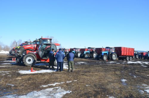 В районе начались техосмотры сельскохозяйственной техники