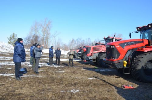 В районе начались техосмотры сельскохозяйственной техники