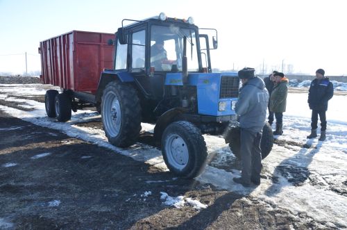 В районе начались техосмотры сельскохозяйственной техники