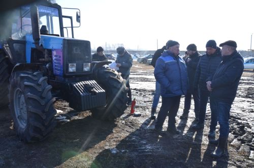 В районе начались техосмотры сельскохозяйственной техники