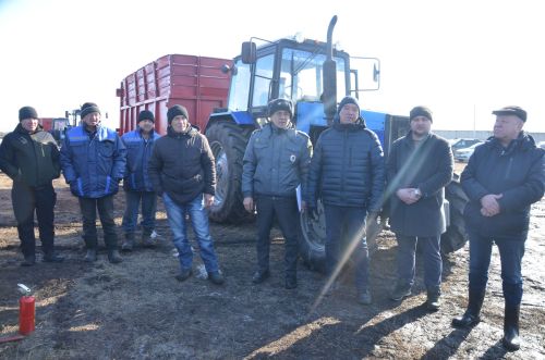 В районе начались техосмотры сельскохозяйственной техники