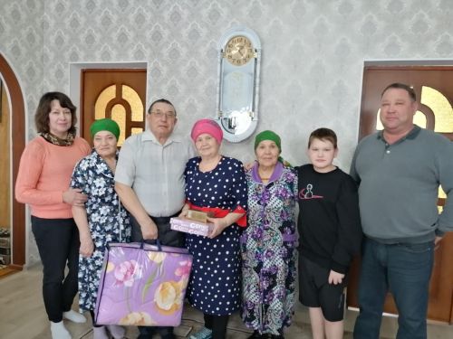 Яхшыбайда яшәүче Сагындыковлар гаиләсе алтын туйларын билгеләп үтте