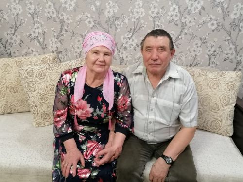 Яхшыбайда яшәүче Сагындыковлар гаиләсе алтын туйларын билгеләп үтте