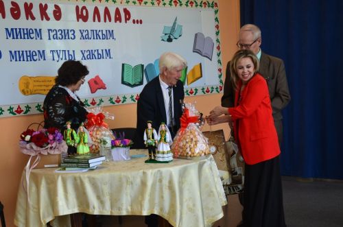 Иске Кәшер мәктәбе кунаклар кабул итте