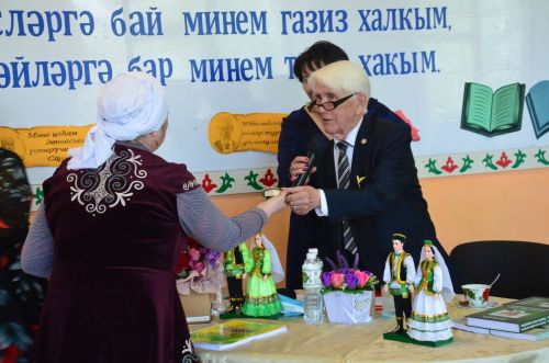 Иске Кәшер мәктәбе кунаклар кабул итте
