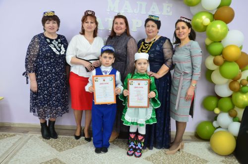 Районның татар малае белән татар кызчыгы ачыкландылар
