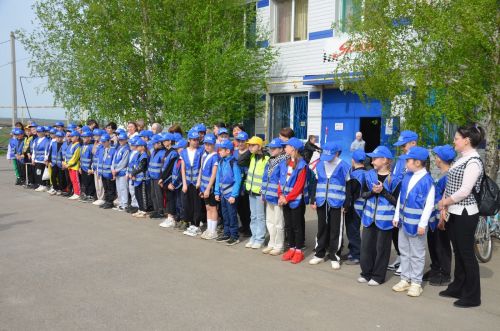 В Сарманово соревновались лучшие юные инспекторы движения