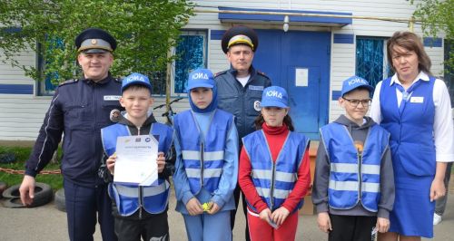 В Сарманово соревновались лучшие юные инспекторы движения