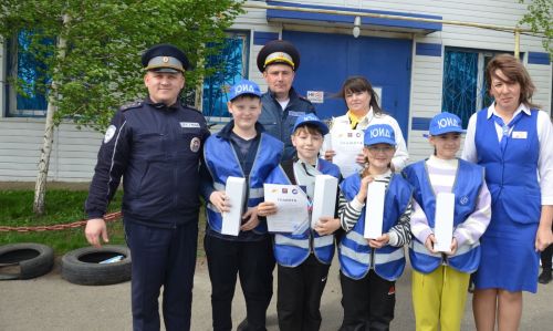 В Сарманово соревновались лучшие юные инспекторы движения