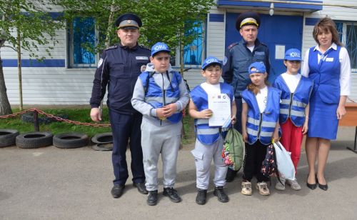 В Сарманово соревновались лучшие юные инспекторы движения