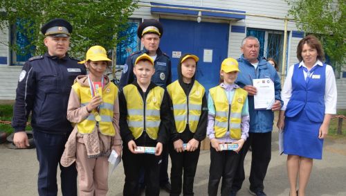 В Сарманово соревновались лучшие юные инспекторы движения