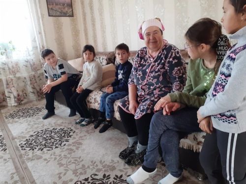 Сөлек балалары ветераннар белән очраштылар