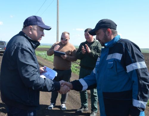 В районе наградили передовиков посева
