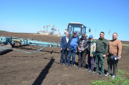 В районе наградили передовиков посева