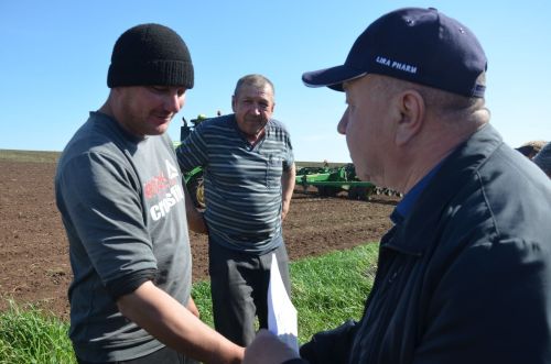 В районе наградили передовиков посева