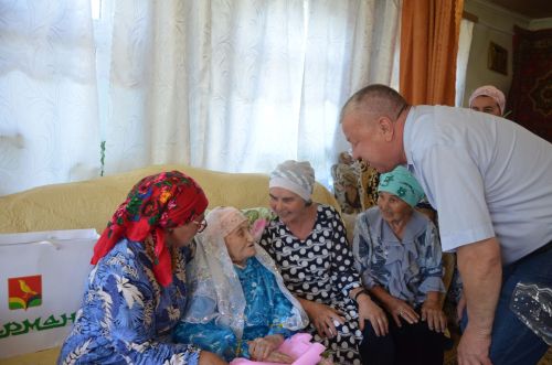 Район легендасына 105 яшь тулды