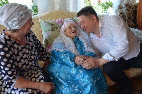 Район легендасына 105 яшь тулды