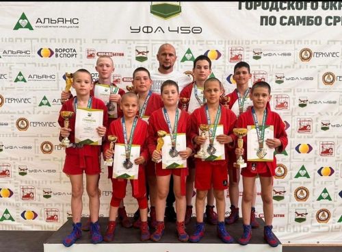 Сармановские самбисты стали призерами в Уфе