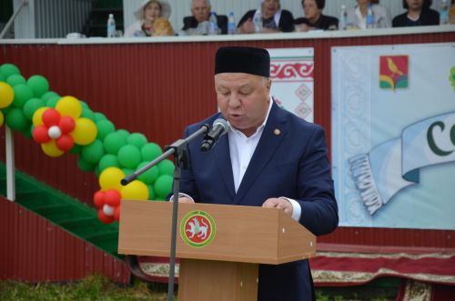 Яңгырады Сабантуйда дәртле бию көйләре