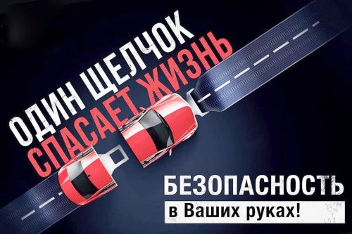 Жителей района проверят на использование ремней безопасности