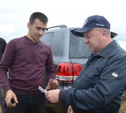 В районе определили передовиков уборки
