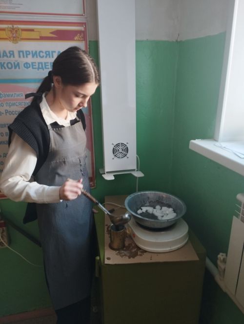 Ученики Саклов-Башской школы присоединились к акции «Окопная свеча»