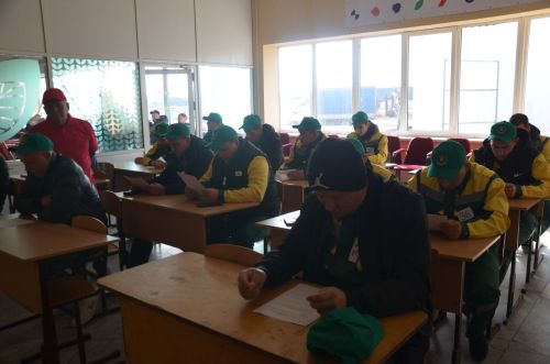 В Сарманово соревновались молодые комбайнеры Татарстана