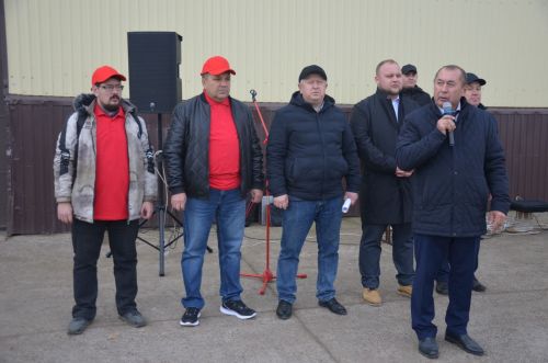 В Сарманово соревновались молодые комбайнеры Татарстана