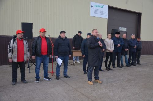 В Сарманово соревновались молодые комбайнеры Татарстана