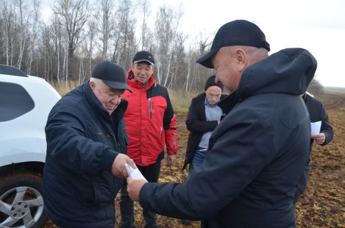 В районе определили передовиков свеклоуборочной кампании