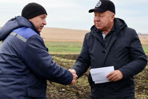 В районе наградили лучших по уборке сахарной свеклы