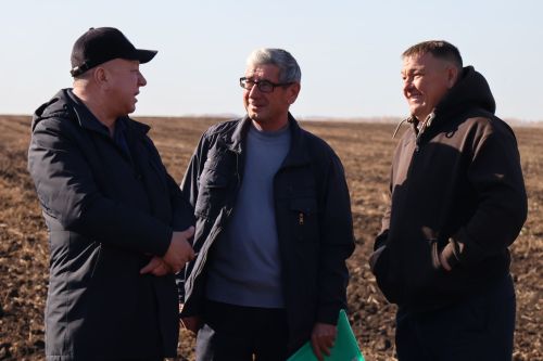В районе определили передовиков уборки