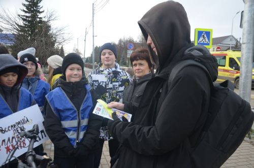 В Сарманово состоялась акция ко Дню памяти жертв ДТП
