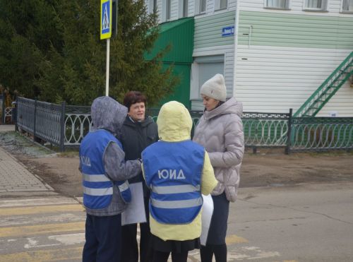 В Сарманово состоялась акция ко Дню памяти жертв ДТП