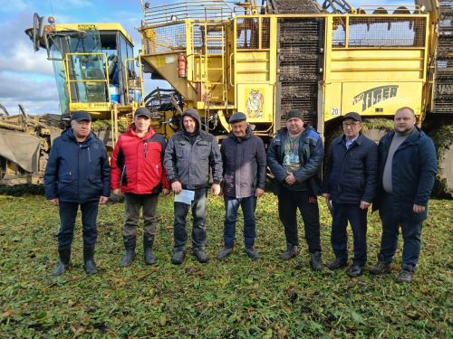 В районе определили передовиков свеклоуборочной кампании