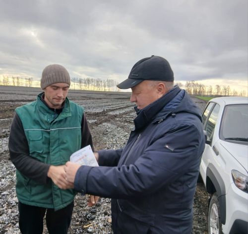 В районе определили передовиков свеклоуборочной кампании