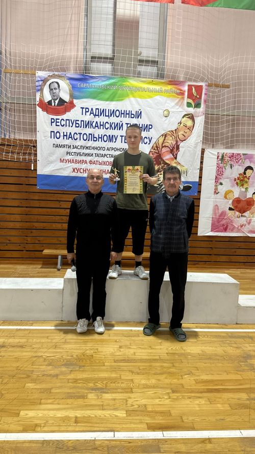 Определены победители районного этапа теннисного турнира