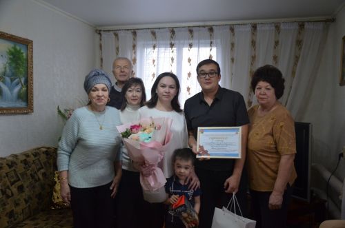 Сарманнан Сафиннар гаиләсен уллары туу белән котладылар