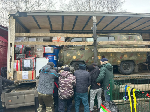 Яңа Имән авыл җирлеге башлыгы Рөстәм Гәрәев махсус операция зонасына унҗиде тапкыр гуманитар йөк илтергә барды