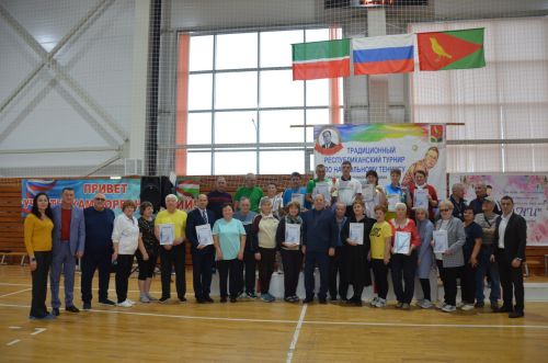 В районе соревновались теннисисты-ветераны Юго-Востока Татарстана