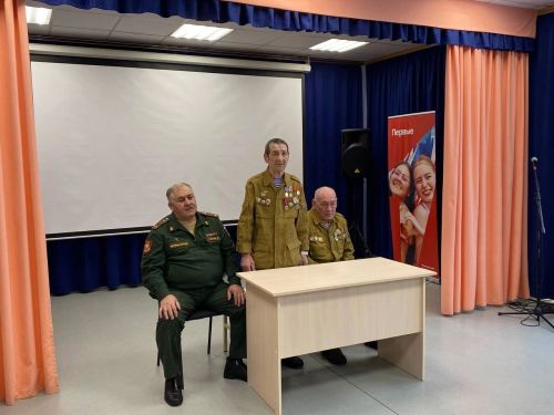 Сармановские школьники встретились с ветеранами Афганистана