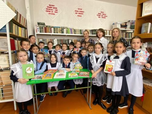 Ученики Сармановской школы обменялись книгами