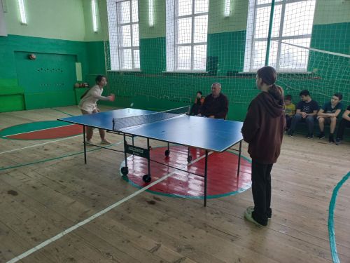 В Кавзияковской школе провели турнир по теннису