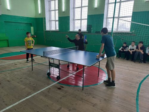 В Кавзияковской школе провели турнир по теннису