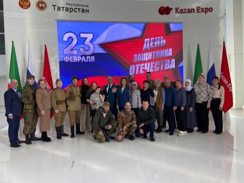 Район делегациясе Казанда хәрби-патриотик чарада катнашты