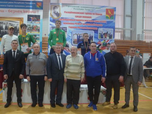 Район командасы көрәш турнирында икенче урын алды