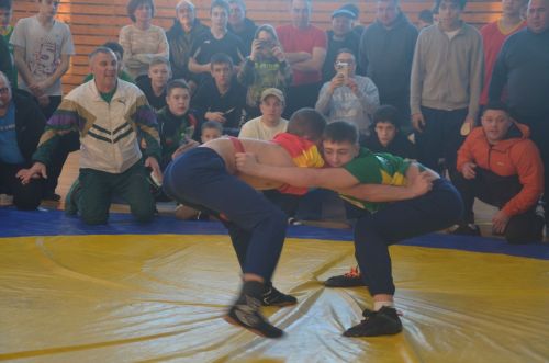 Район командасы көрәш турнирында икенче урын алды