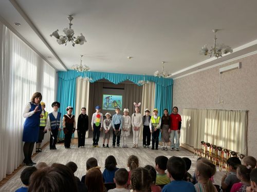 Джалильские ЮИДовцы провели увлекательную игру для дошколят