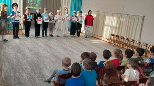 Джалильские ЮИДовцы провели увлекательную игру для дошколят